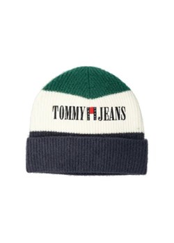 Tommy Jeans Czapka | z dodatkiem wełny ze sklepu Gomez Fashion Store w kategorii Czapki zimowe męskie - zdjęcie 173265589