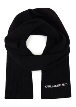 Karl Lagerfeld Szal k/essential logo | z dodatkiem wełny i kaszmiru ze sklepu Gomez Fashion Store w kategorii Szaliki i chusty damskie - zdjęcie 173267808