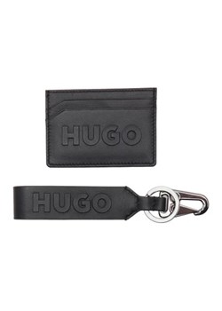 HUGO Skórzane etui na karty hold case ze sklepu Gomez Fashion Store w kategorii Etui - zdjęcie 173273995