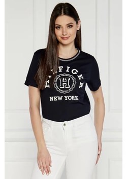 Tommy Hilfiger T-shirt REG VARSITY | Comfort fit ze sklepu Gomez Fashion Store w kategorii Bluzki damskie - zdjęcie 173275325