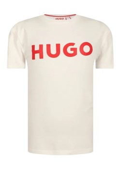 HUGO KIDS T-shirt | Regular Fit ze sklepu Gomez Fashion Store w kategorii T-shirty chłopięce - zdjęcie 173276248