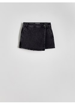 Reserved - Jeansowe spódnico-szorty - szary ze sklepu Reserved w kategorii Szorty - zdjęcie 173277399