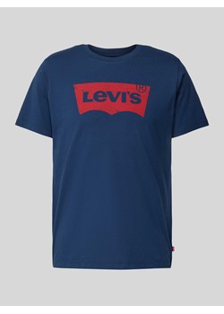T-shirt z nadrukiem z logo ze sklepu Peek&Cloppenburg  w kategorii T-shirty męskie - zdjęcie 173278726