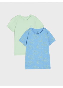 Sinsay - Koszulki 2 pack - mid blue ze sklepu Sinsay w kategorii T-shirty chłopięce - zdjęcie 173282786