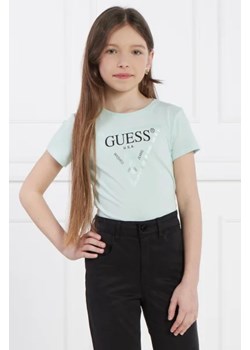 Guess T-shirt | Regular Fit ze sklepu Gomez Fashion Store w kategorii Bluzki dziewczęce - zdjęcie 173283349