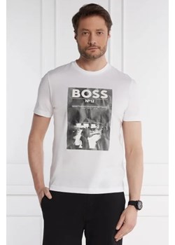 BOSS ORANGE T-shirt bossticket | Regular Fit ze sklepu Gomez Fashion Store w kategorii T-shirty męskie - zdjęcie 173283576