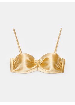 Mohito - Złota góra od bikini - złoty ze sklepu Mohito w kategorii Stroje kąpielowe - zdjęcie 173283765