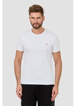 GUESS Biały t-shirt Core Tee, Wybierz rozmiar XXL ze sklepu outfit.pl w kategorii T-shirty męskie - zdjęcie 173284306