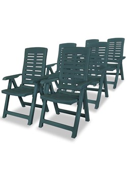 Zestaw zielonych krzeseł ogrodowych Elexio 4Q ze sklepu Edinos.pl w kategorii Krzesła ogrodowe - zdjęcie 173284726