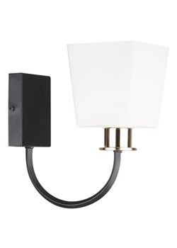 Czarny metalowy kinkiet - K504 F3-W48 ze sklepu Edinos.pl w kategorii Lampy ścienne - zdjęcie 173285118