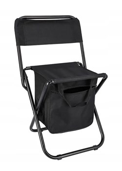 Składane krzesło wędkarskie z oparciem - Rostok 4X ze sklepu Edinos.pl w kategorii Krzesła ogrodowe - zdjęcie 173285246
