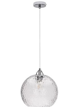 Industrialna lampa wisząca ze szklanym kloszem - A135-Entira ze sklepu Edinos.pl w kategorii Lampy wiszące - zdjęcie 173285426