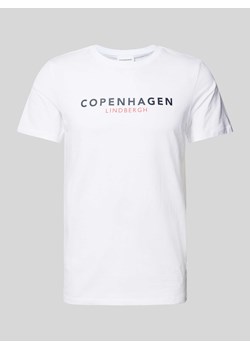 T-shirt z nadrukiem z logo model ‘Copenhagen’ ze sklepu Peek&Cloppenburg  w kategorii T-shirty męskie - zdjęcie 173288918