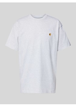 T-shirt z wyhaftowanym logo model ‘CHASE’ ze sklepu Peek&Cloppenburg  w kategorii T-shirty męskie - zdjęcie 173289056