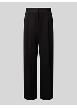Spodnie z fakturowanym wzorem model ‘maschile’ ze sklepu Peek&Cloppenburg  w kategorii Spodnie damskie - zdjęcie 173289075