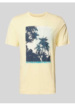 T-shirt z nadrukowanym motywem ze sklepu Peek&Cloppenburg  w kategorii T-shirty męskie - zdjęcie 173289106