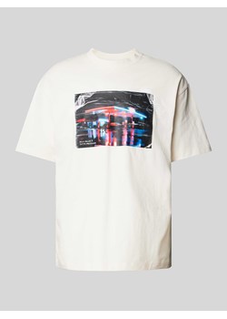 T-shirt z nadrukiem z motywem model ‘Dutire’ ze sklepu Peek&Cloppenburg  w kategorii T-shirty męskie - zdjęcie 173289145
