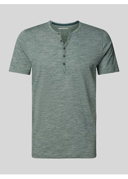 T-shirt z krótką listwą guzikową ze sklepu Peek&Cloppenburg  w kategorii T-shirty męskie - zdjęcie 173289255