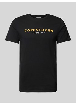 T-shirt z nadrukiem z logo model ‘Copenhagen’ ze sklepu Peek&Cloppenburg  w kategorii T-shirty męskie - zdjęcie 173289265
