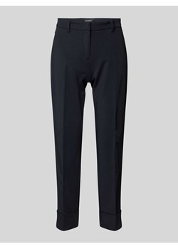 Spodnie materiałowe o kroju regular fit w kant model ‘KRYSTAL’ ze sklepu Peek&Cloppenburg  w kategorii Spodnie damskie - zdjęcie 173289295