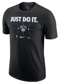 T-shirt męski Nike NBA Brooklyn Nets Essential - Czerń ze sklepu Nike poland w kategorii T-shirty męskie - zdjęcie 173289325