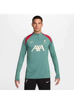 Męska treningowa koszulka piłkarska Nike Dri-FIT Liverpool F.C. Strike - Zieleń ze sklepu Nike poland w kategorii T-shirty męskie - zdjęcie 173289347