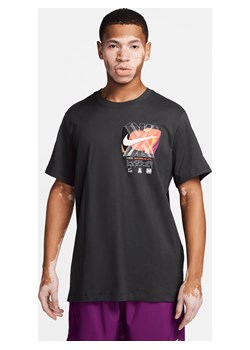 Męski T-shirt z półokrągłym dekoltem Nike Sportswear - Szary ze sklepu Nike poland w kategorii T-shirty męskie - zdjęcie 173289366