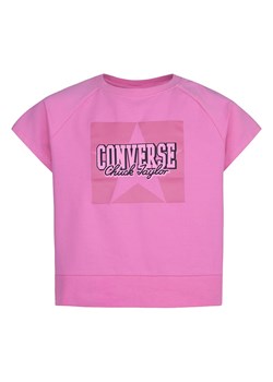 Converse Koszulka w kolorze różowym ze sklepu Limango Polska w kategorii Bluzki dziewczęce - zdjęcie 173290725