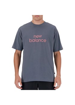 Koszulka New Balance MT41582GT - szara ze sklepu streetstyle24.pl w kategorii T-shirty męskie - zdjęcie 173291365