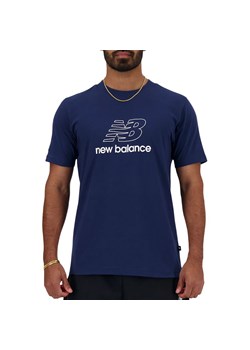 Koszulka New Balance MT41906NNY - granatowa ze sklepu streetstyle24.pl w kategorii T-shirty męskie - zdjęcie 173291367