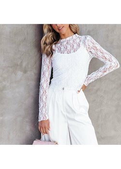 LA Angels Bluzka w kolorze białym ze sklepu Limango Polska w kategorii Bluzki damskie - zdjęcie 173291947