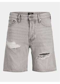 Jack&Jones Szorty jeansowe Jjichris 12253755 Szary Relaxed Fit ze sklepu MODIVO w kategorii Spodenki męskie - zdjęcie 173292649