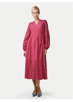 YAS Sukienka codzienna Luma 26032685 Różowy Regular Fit ze sklepu MODIVO w kategorii Sukienki - zdjęcie 173292718