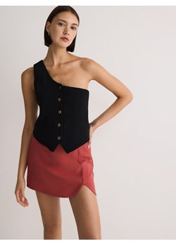 Reserved - Spódnico-szorty z wiskozą - intenstywna czerwień ze sklepu Reserved w kategorii Spódnice - zdjęcie 173295175