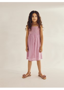 Reserved - Muślinowa sukienka - fioletowy ze sklepu Reserved w kategorii Sukienki dziewczęce - zdjęcie 173295649