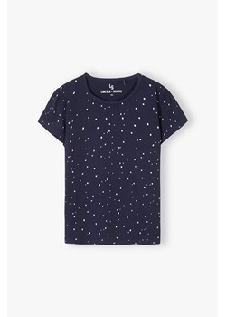 Bawełniana koszulka dla dziewczynki ze sklepu 5.10.15 w kategorii Bluzki dziewczęce - zdjęcie 173296937