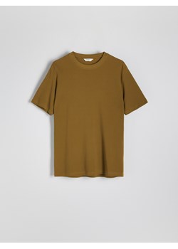 Reserved - T-shirt comfort fit - oliwkowy ze sklepu Reserved w kategorii T-shirty męskie - zdjęcie 173297495
