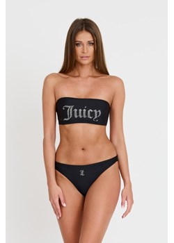 JUICY COUTURE Czarny strój kąpielowy Ariel Bandeau Bikini Set, Wybierz rozmiar L ze sklepu outfit.pl w kategorii Stroje kąpielowe - zdjęcie 173297679