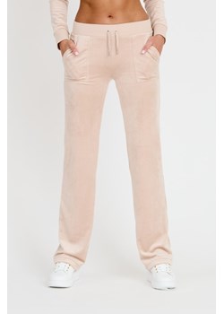 JUICY COUTURE Beżowe spodnie Del Ray Pocket, Wybierz rozmiar S ze sklepu outfit.pl w kategorii Spodnie damskie - zdjęcie 173297726