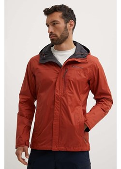Columbia kurtka outdoorowa Pouring Adventure II kolor czerwony przejściowa 1760061 ze sklepu PRM w kategorii Kurtki męskie - zdjęcie 173298405