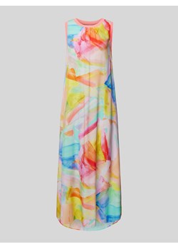 Długa sukienka z nadrukiem na całej powierzchni ze sklepu Peek&Cloppenburg  w kategorii Sukienki - zdjęcie 173298508