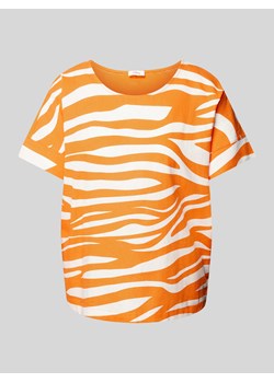 T-shirt z okrągłym dekoltem ze sklepu Peek&Cloppenburg  w kategorii Bluzki damskie - zdjęcie 173298538