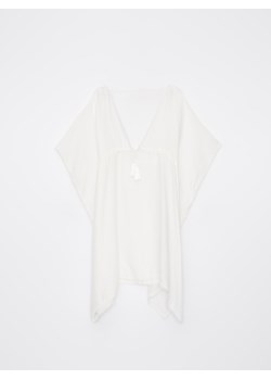 Mohito - Białe pareo - biały ze sklepu Mohito w kategorii Odzież plażowa - zdjęcie 173299026