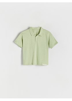 Reserved - T-shirt polo - jasnozielony ze sklepu Reserved w kategorii Koszulki niemowlęce - zdjęcie 173299377