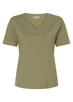 Marie Lund T-shirt damski Kobiety Bawełna khaki jednolity ze sklepu vangraaf w kategorii Bluzki damskie - zdjęcie 173299737
