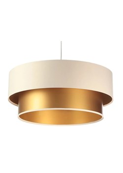 Złoto-kremowa lampa wisząca glamour - 3S S419 S7-P53 ze sklepu Edinos.pl w kategorii Lampy wiszące - zdjęcie 173300369