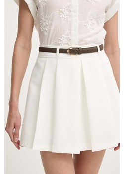 Answear Lab spódnica kolor biały mini rozkloszowana ze sklepu ANSWEAR.com w kategorii Spódnice - zdjęcie 173302015