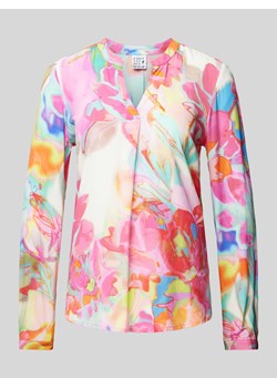 Bluzka z kwiatowym wzorem model ‘Multi Aquarell’ ze sklepu Peek&Cloppenburg  w kategorii Bluzki damskie - zdjęcie 173302077