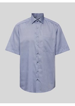 Koszula biznesowa o kroju comfort fit z kołnierzykiem typu kent ze sklepu Peek&Cloppenburg  w kategorii Koszule męskie - zdjęcie 173302189