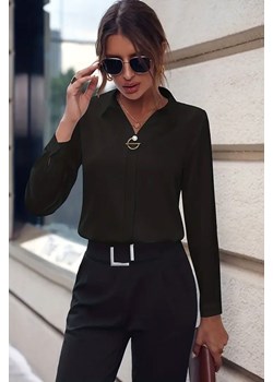 Koszula LENALDA BLACK ze sklepu Ivet Shop w kategorii Koszule damskie - zdjęcie 173304826